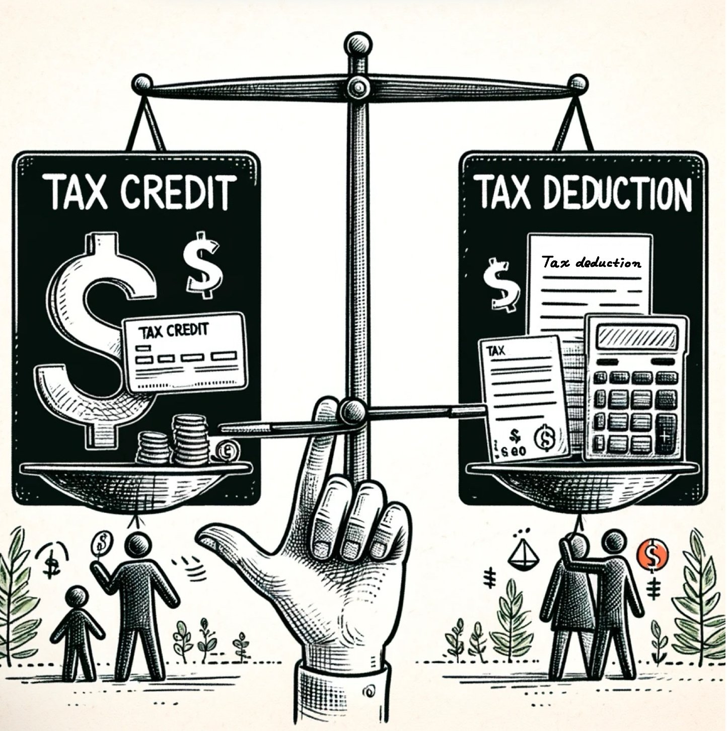 Tax Credits vs Tax Deductions